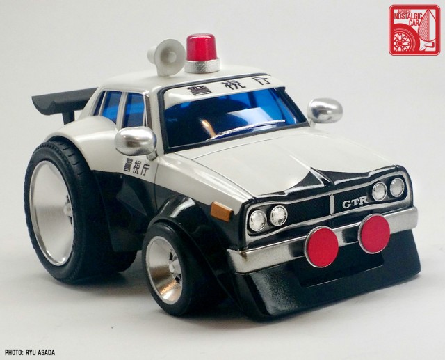 05_Gunze Nissan Skyline C10 Hakosuka Patrol Car kit by Ryu Asada
