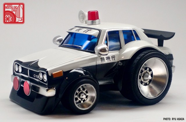 06_Gunze Nissan Skyline C10 Hakosuka Patrol Car kit by Ryu Asada