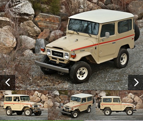 1983 Toytoa Land Cruiser FJ40 Gooding Scottsdale 2016
