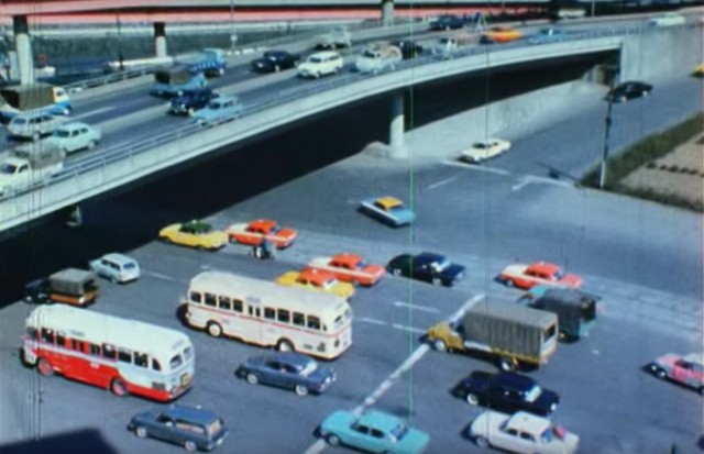 Japan in the 70s overpass