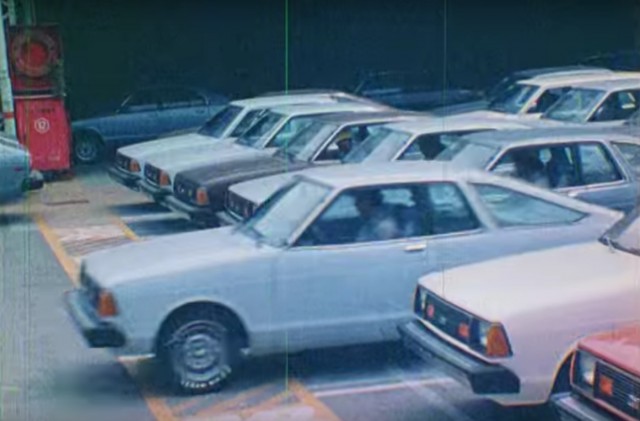 Nissan B310 Sunny at port for export