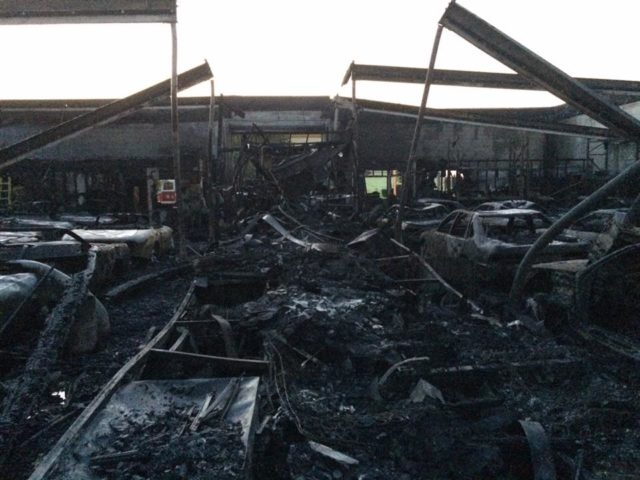 International Vehicle Importers fire