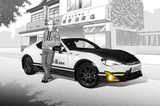 Toyota GT86 Initial D 01
