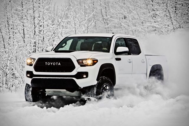 Toyota Tacoma TRD Pro white
