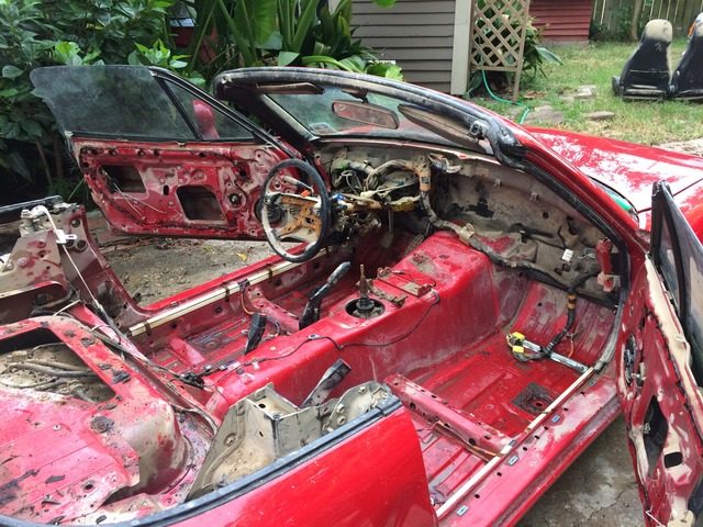 Mazda Miata Louisiana flood 04