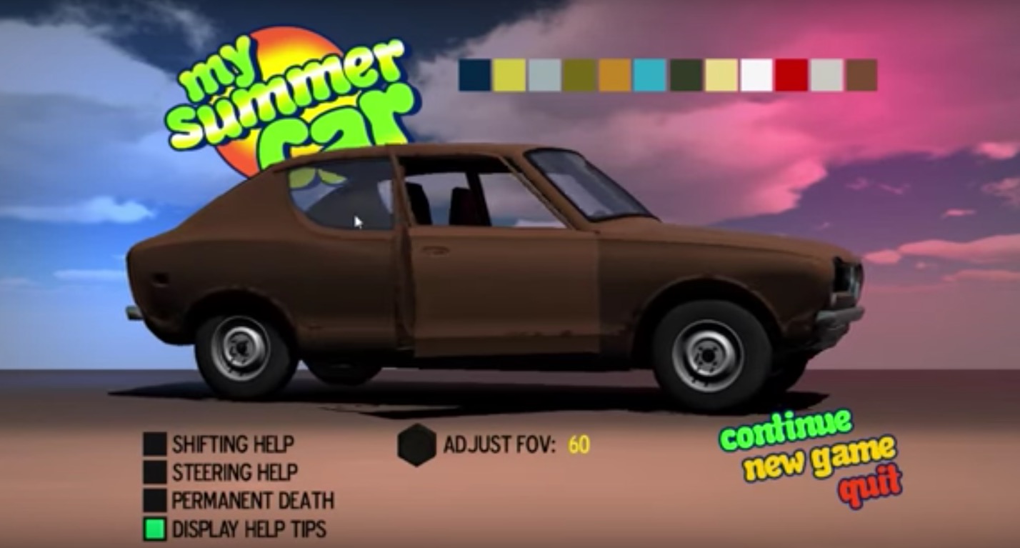 A Look at My Summer Car, A Quirky and Popular Car Mechanics Sim