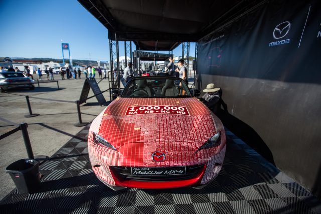 Miatas at Mazda Raceway 2016