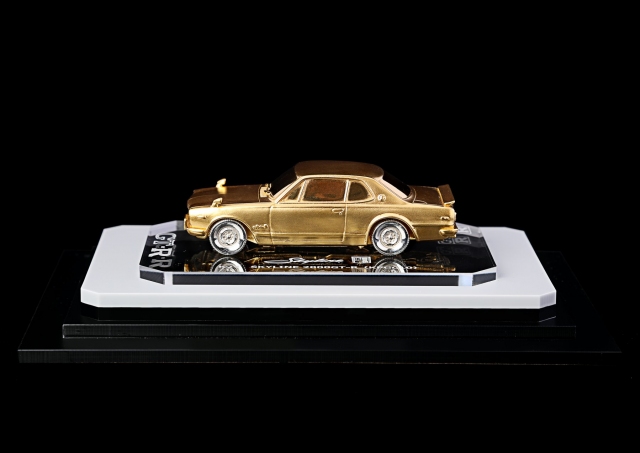 MINICARS: A 24-karat gold Hakosuka Skyline GT-R | Japanese MINICARS: A 24-karat gold Hakosuka Skyline GT-R | Japanese