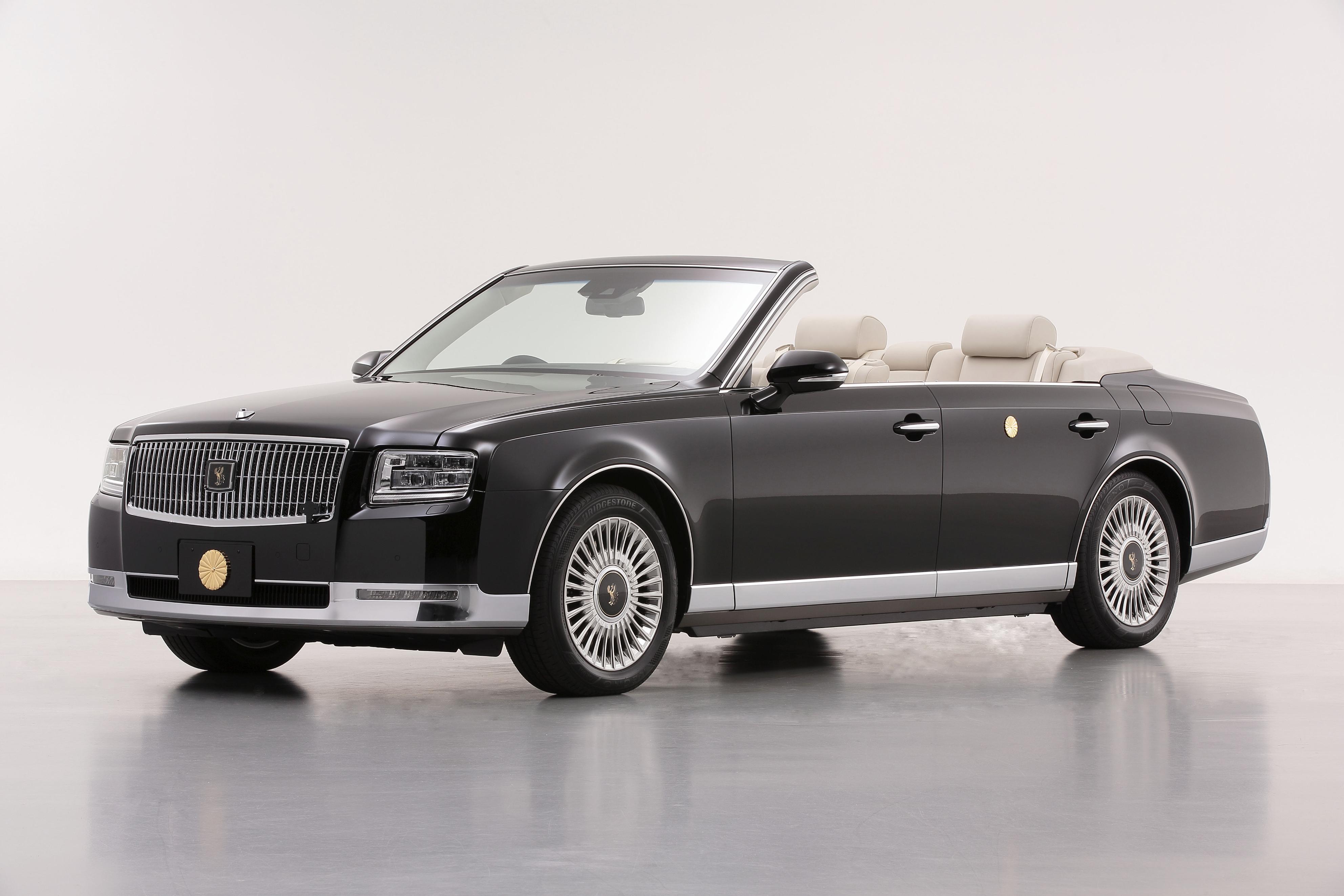 Here’s the new Emperor’s Toyota Century convertible Japanese