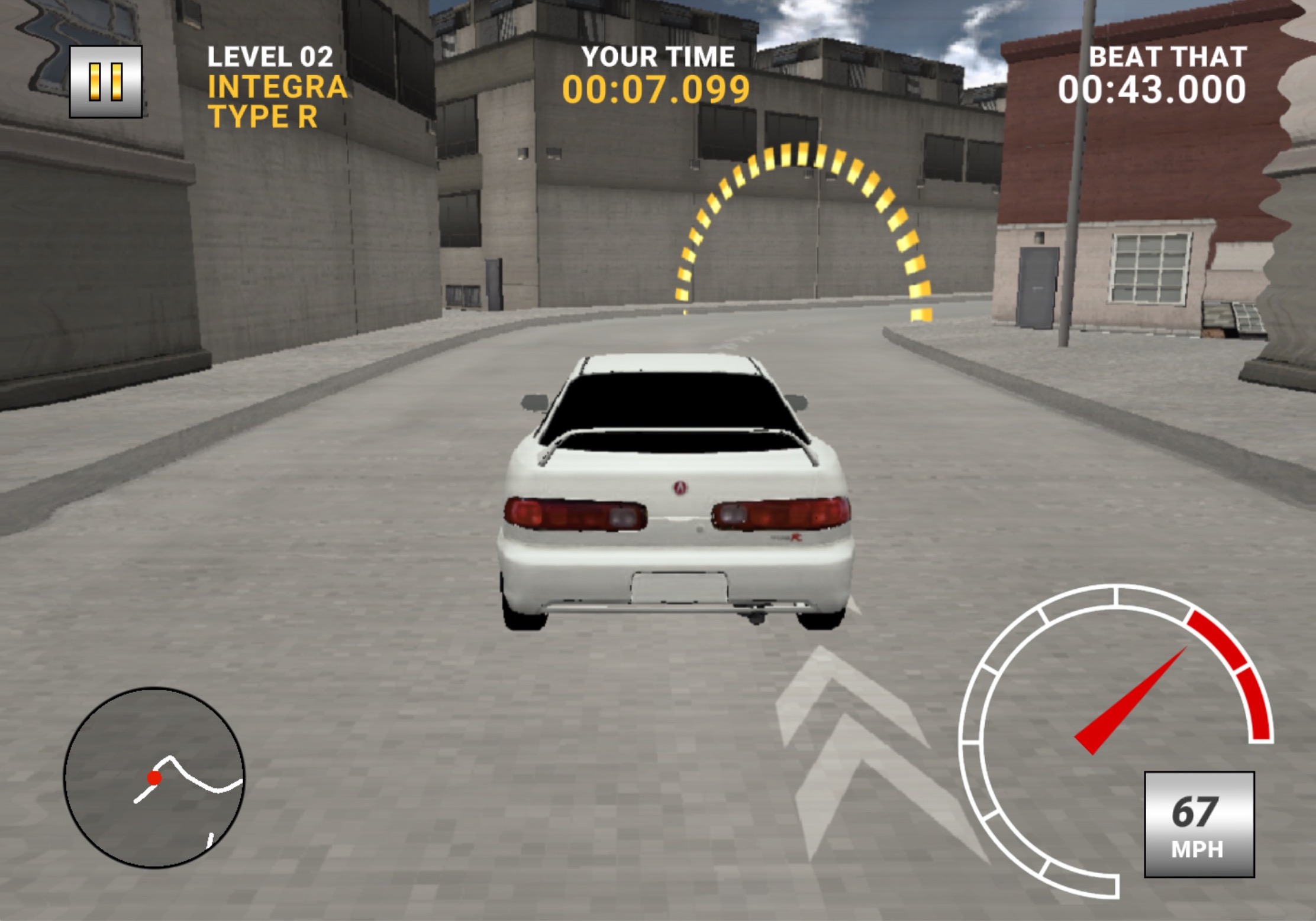 Acura Video Game - New Acura Driving Game: Beat That