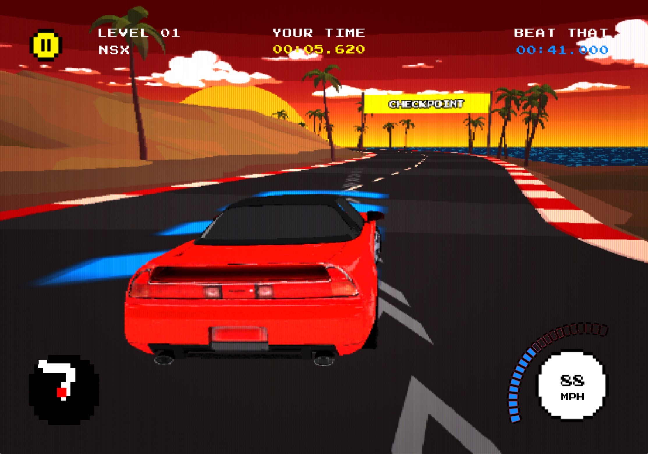 Acura Video Game - New Acura Driving Game: Beat That