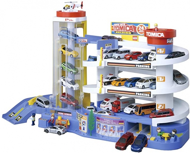 MINICARS The classic Tomica Building playset updated and rereleased