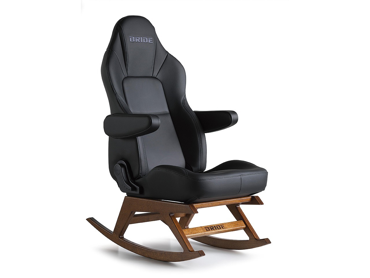 Let’s turn our Bride racing seats into rocking chairs, since we’re all
