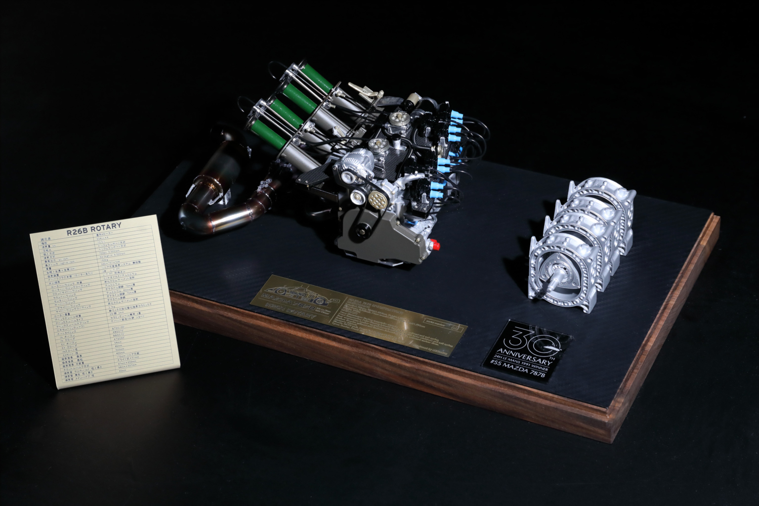 Amazingly detailed Mazda 787B rotary engine model released for 30th