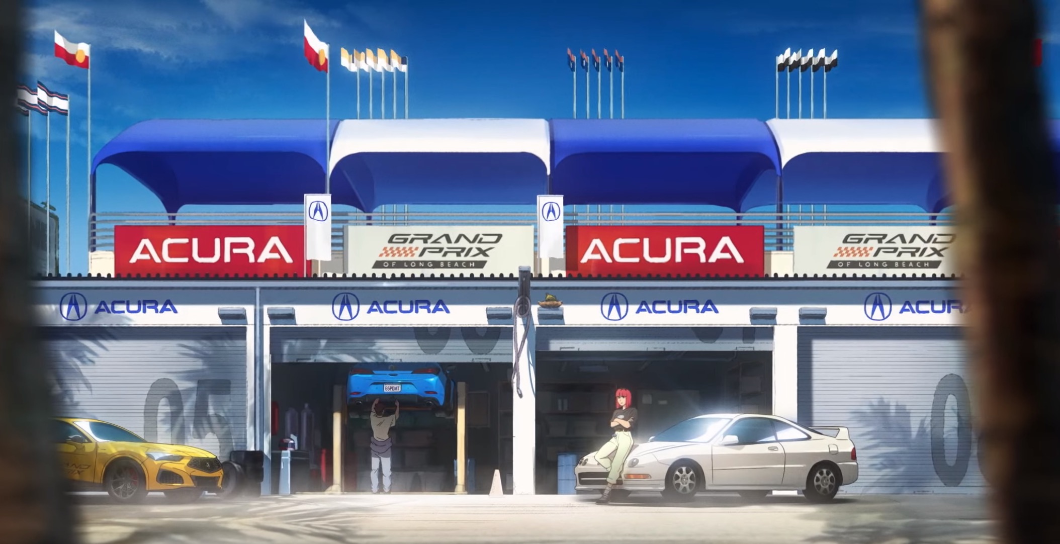 Gradient Racing Confirmed For Long Beach With Backing From Acura Anime  Series  dailysportscarcom