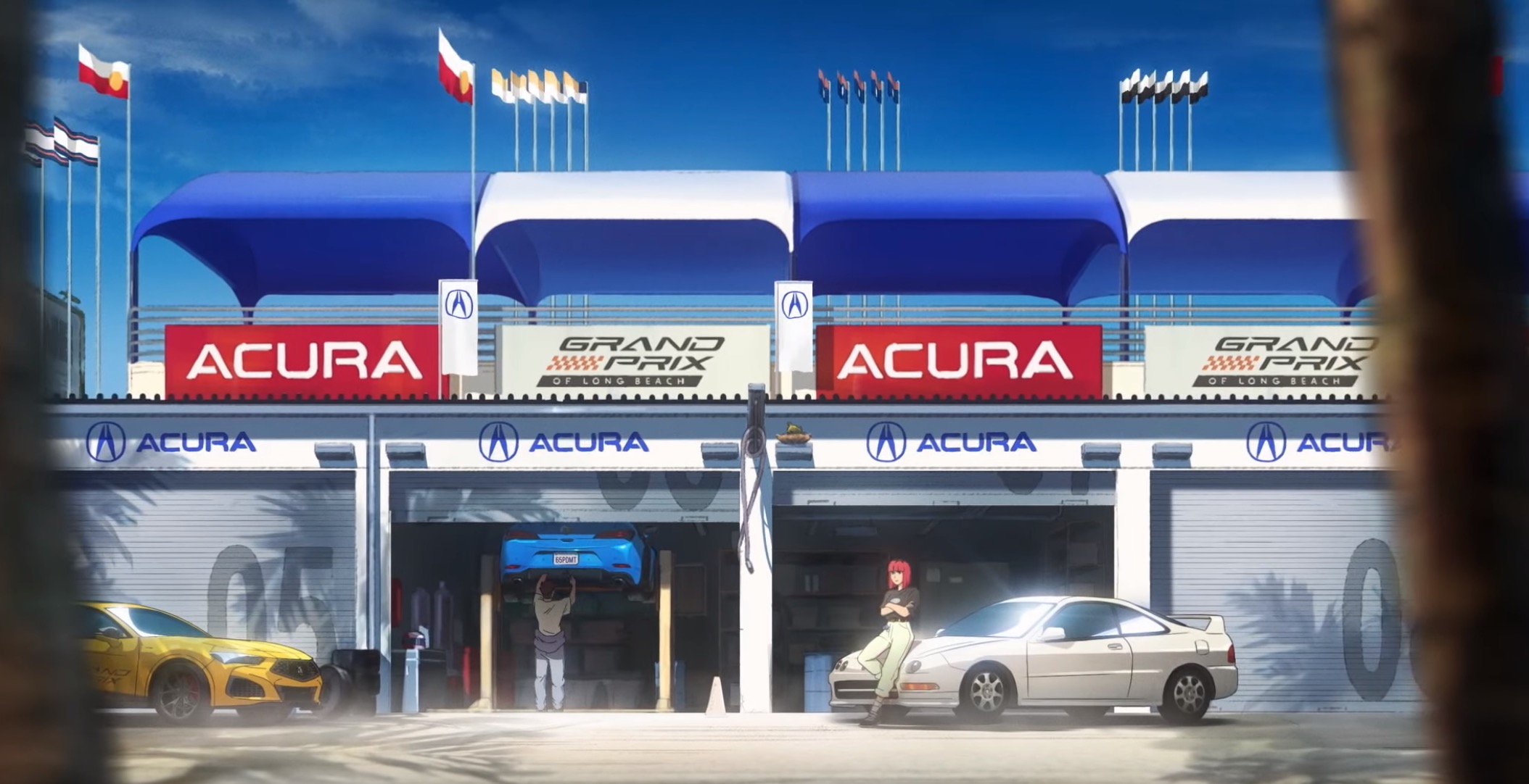 Anime Style Acura Nsx - AI Generated Artwork - NightCafe Creator