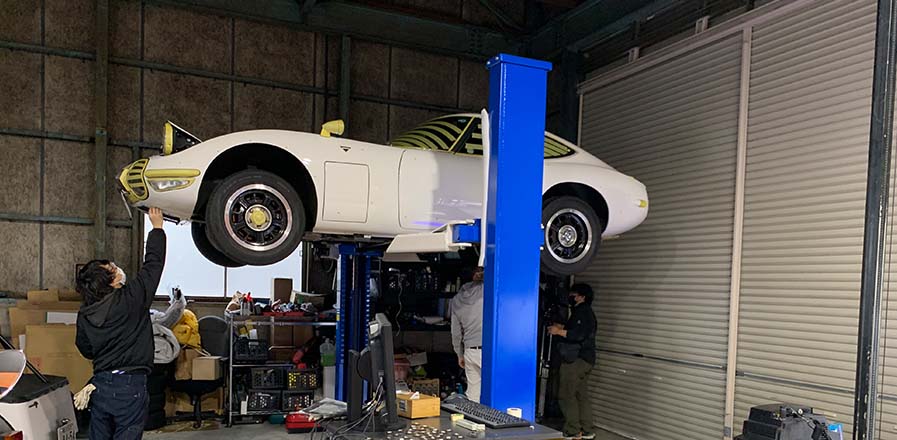 This Toyota 2000GT model in 1/8 scale will cost $1,700 and This Toyota 2000GT model in 1/8 scale will cost $1,700 and