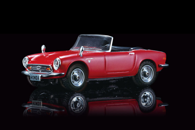 Collect the 100 most significant Japanese cars in 1/64 scale Japanese