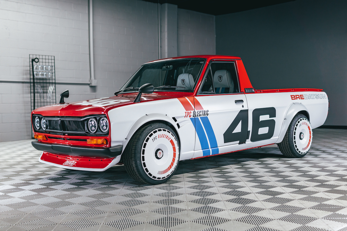 BRE Sunny Truck with Leaf powertrain leads Nissan’s SEMA 2022 lineup
