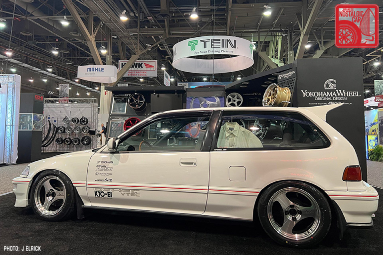 This Honda Civic EF wearing Advan Oni 2 wheels was our SEMA favorite