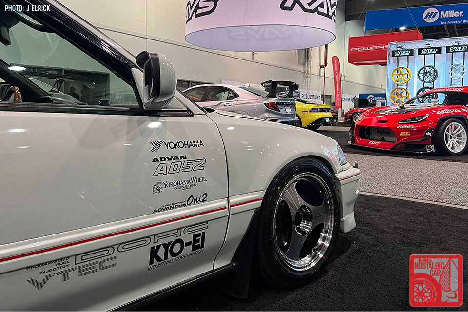 This Honda Civic EF wearing Advan Oni 2 wheels was our SEMA