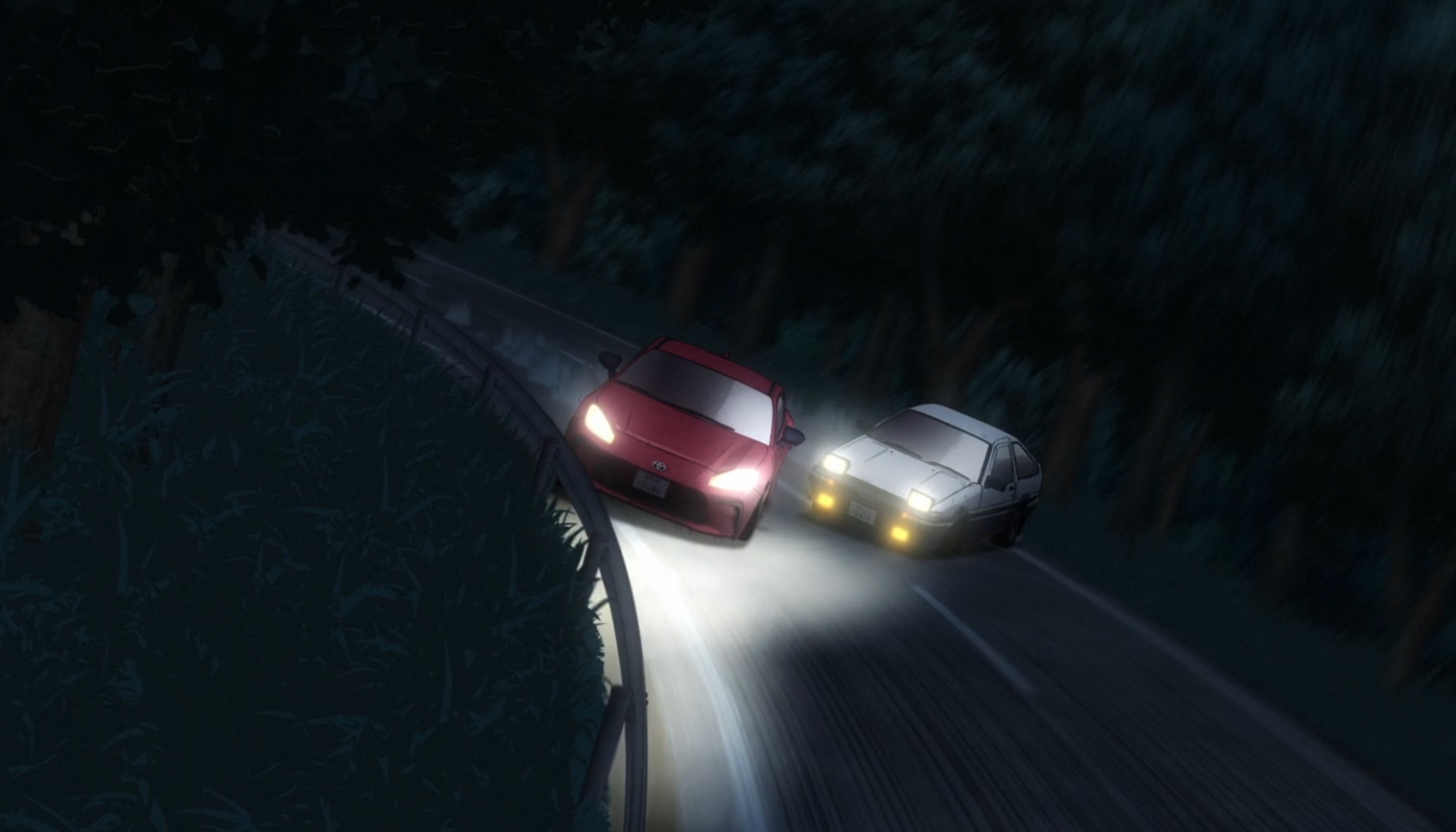 Toyota Returns to Initial D Anime for GR86 Ads