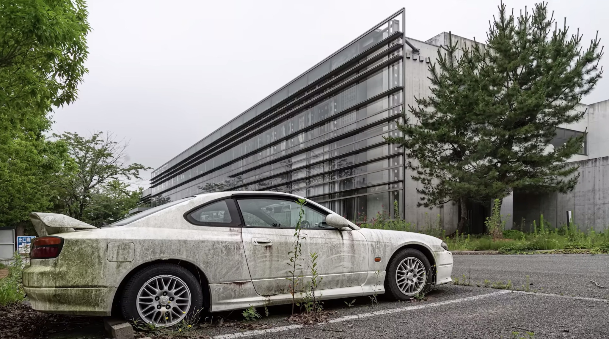 Abandoned Japanese cars of the Fukushima nuclear exclusion zone