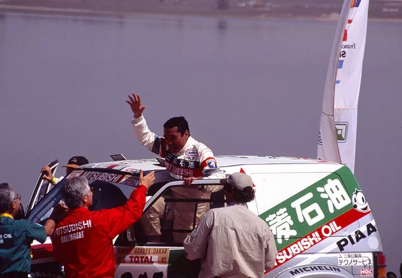 Kenjiro Shinozuka, Mitsubishi works driver and Paris-Dakar champion, 1948 — 2024 | Japanese Nostalgic Car Kenjiro Shinozuka, Mitsubishi works driver and Paris-Dakar champion, 1948 — 2024 | Japanese Nostalgic Car
