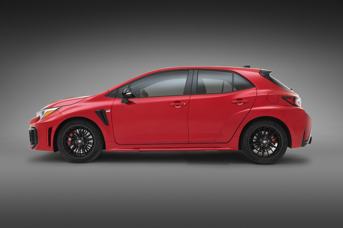 The 2025 Toyota GR Corolla lets you race in automatic mode The 2025 Toyota GR Corolla lets you race in automatic mode
