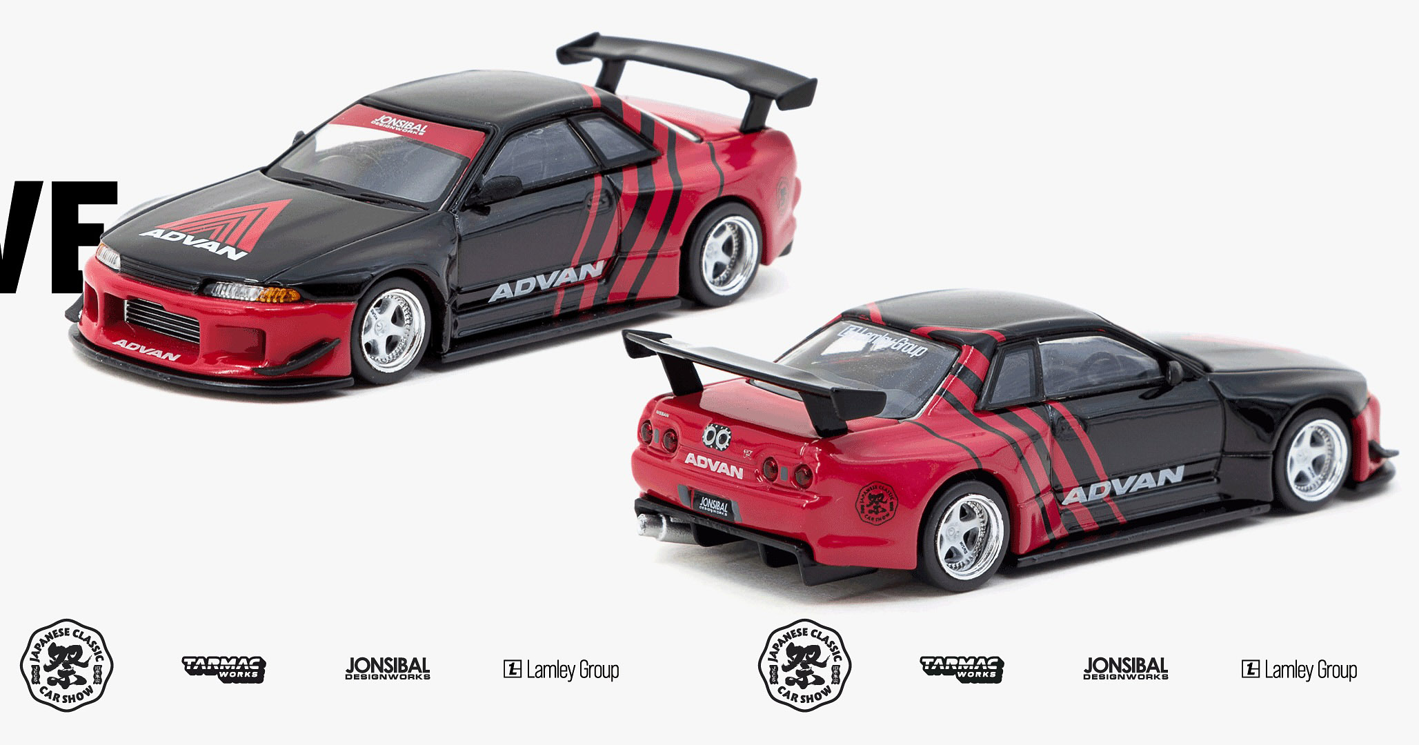 1/64 Tarmac Works Nissan Skyline GT-R R32 Widebody Advan