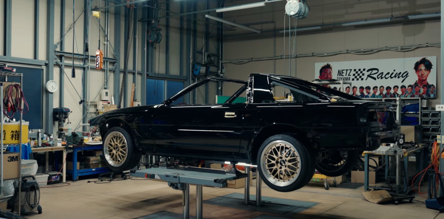 Toyota is restoring an A70 Supra with GR Heritage Parts | Japanese ...