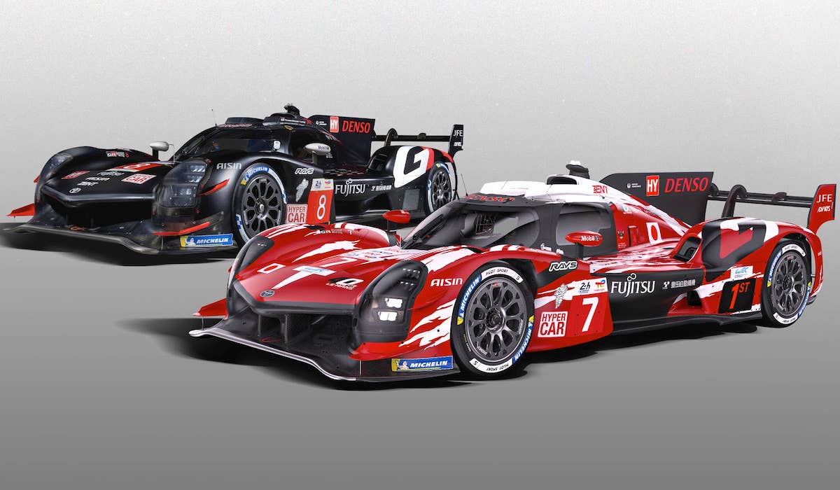 Toyota's Le Mans livery pays homage to the legendary GT-One