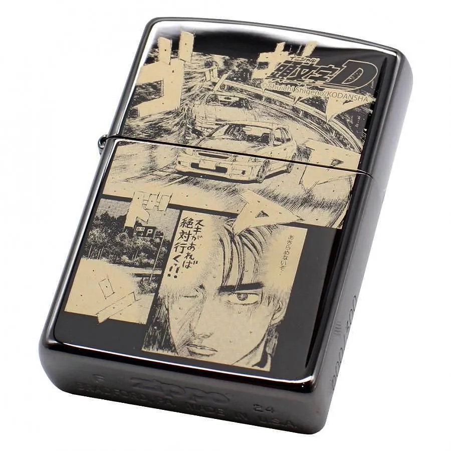zippo 頭文字D TUNED 86 4A-G 1998年 Zippo Initial D TUNED 86 4A-G NO.0888 Made in 1998 Lighter